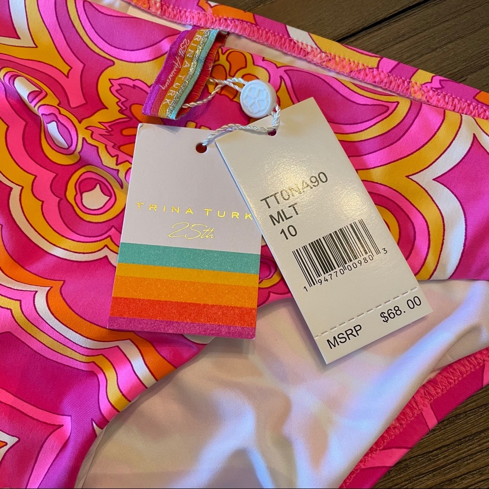 NWT Trina Turk morning sunrise bikini set - Picture 7 of 13